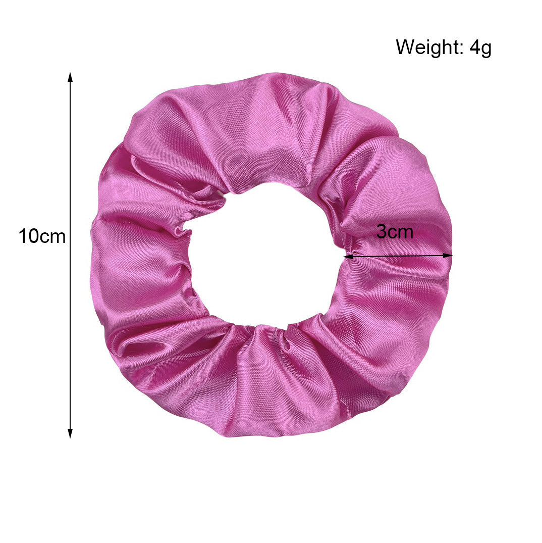 Satin Scrunchies – 10 Piece Set