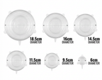 Silicone Stretch Lids – 6 Piece Set