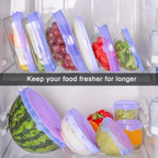 Silicone Stretch Lids – 6 Piece Set