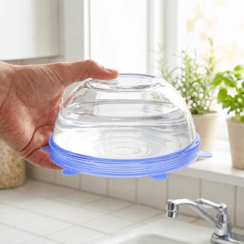 Silicone Stretch Lids – 6 Piece Set