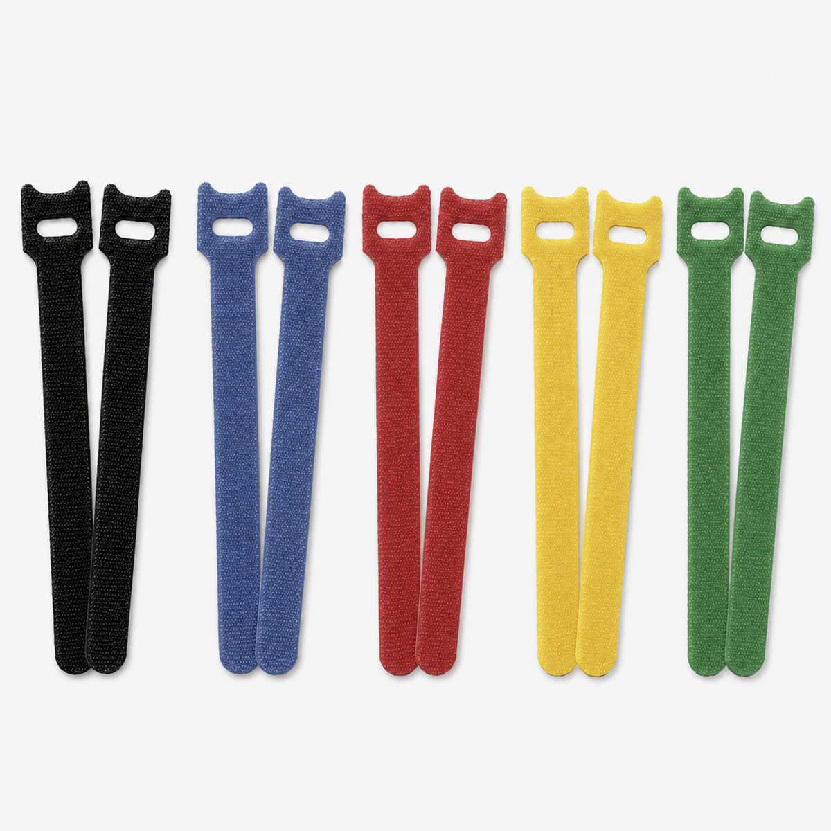 Reusable Self-Gripping Cable Straps – 10 Piece Set