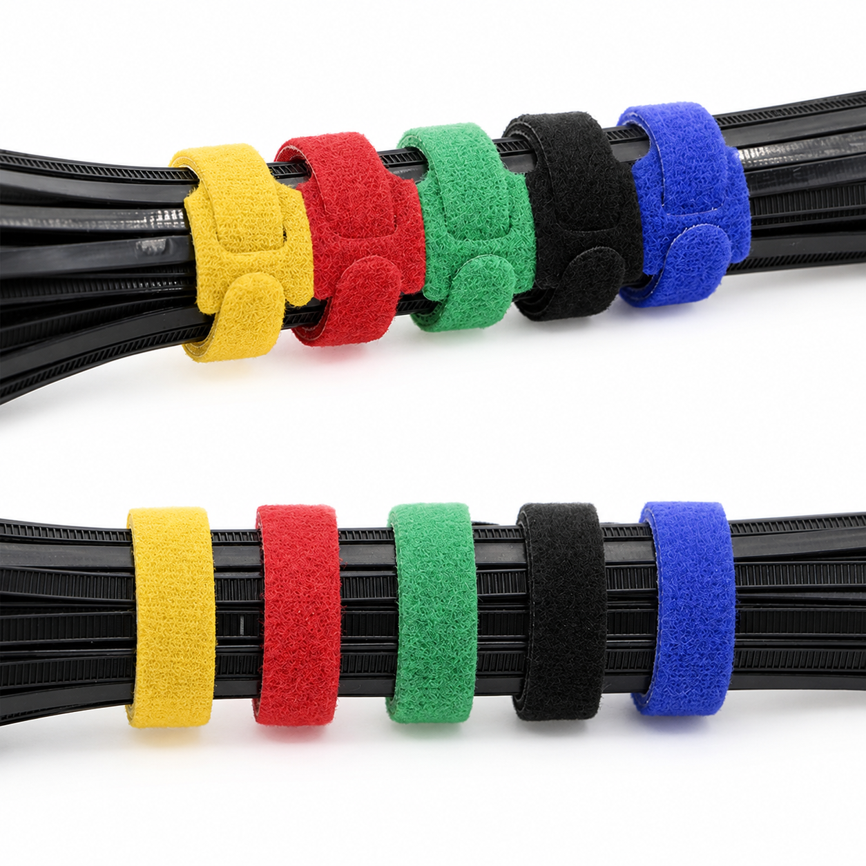 Reusable Self-Gripping Cable Straps – 10 Piece Set