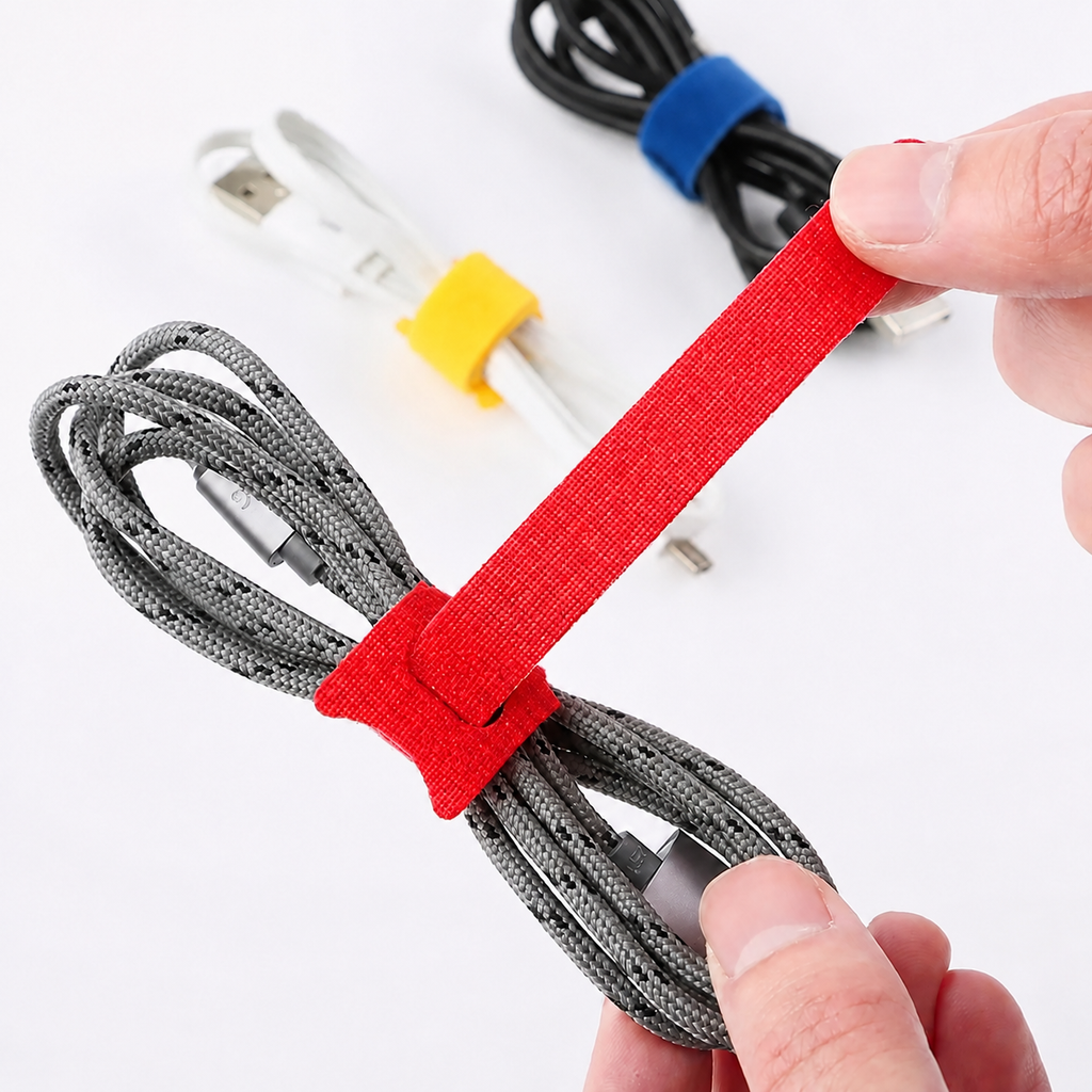 Reusable Self-Gripping Cable Straps – 10 Piece Set